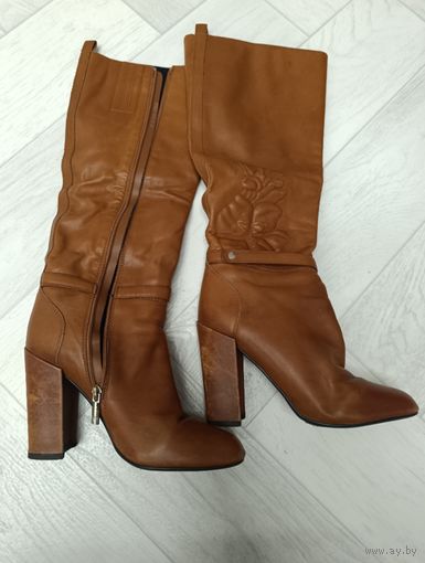 Продам сапоги женские натуральная кож