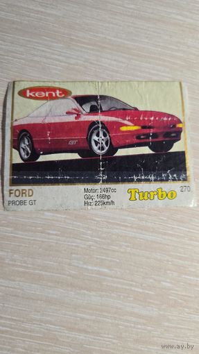 Вкладыша от жвачки TURBO 270