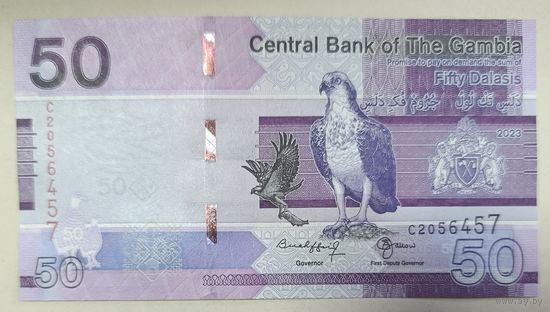 50 даласи 2023 года - Гамбия - UNC