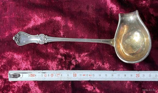 Ложка соусник . Европа. Серебрение 3