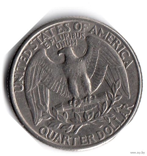 США. 1/4 доллара (1 квотер, 25 центов). 1994 P