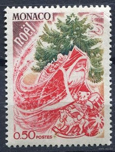 Монако 1971 ** Новый год. Марка из серии