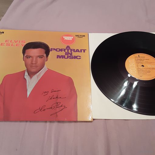 ELVIS PRESLEY - 1970 - A PORTRAIT IN MUSIC (GERMANY) LP