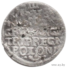 Королевство Польша (Светлейшая Речь Посполитая Обоих Народов). 3 гроша (траяк, трояк) 1622. Герб Сас (Краков). Серебро.