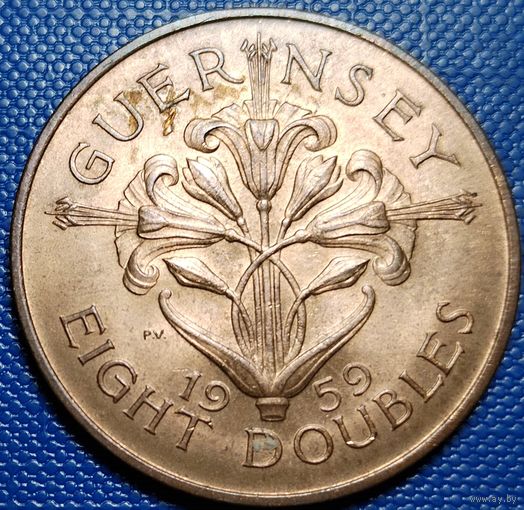 Гернси 8 дублей 1959 г.
