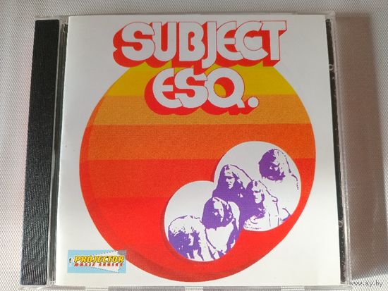 (cd) Subject Esq. - Subject Esq.