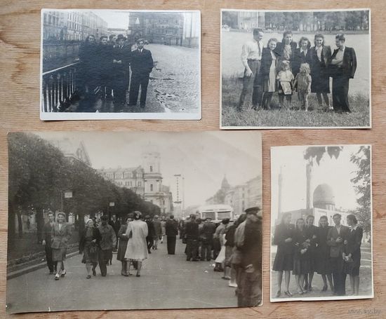 Фотосессия лениградских студентов конца 1940-х (2). 10 фото. от 6х10 до 13х18см. Цена за все