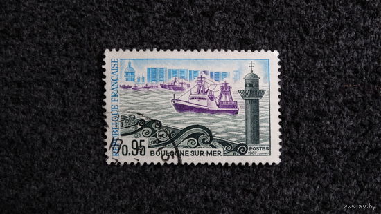 Франция. Рыболовный траулер. 1967г.