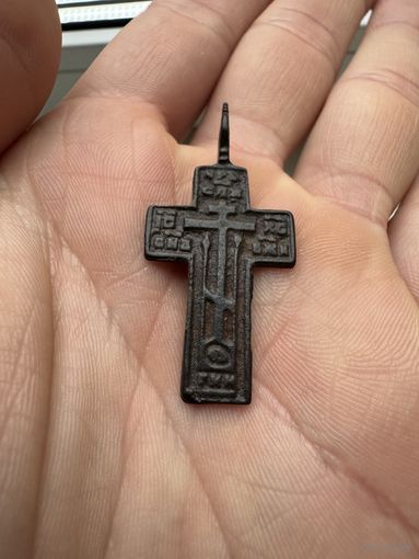 Крестик нательный старинный 9