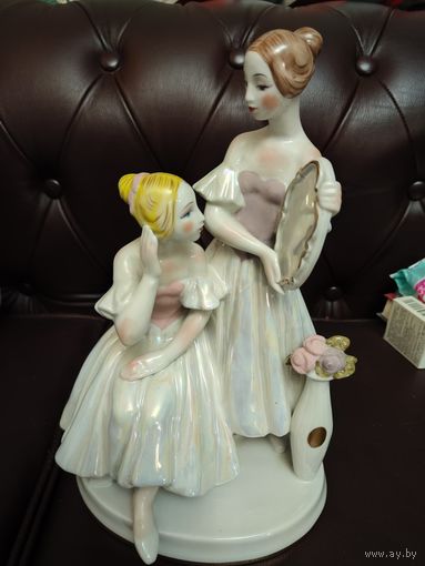 Балерины (Перед выступлением) Киевский экспериментальный керамико-художественный завод