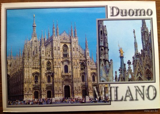 Открытка Duomo Milano (Италия)