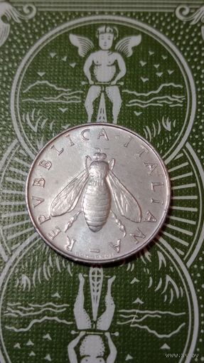 Италия 2 лиры 1970 unc