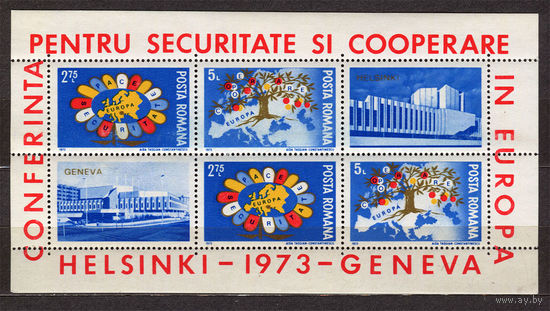 Конференция по безопасности в Европе. Румыния. 1973. Самостоятельный блок. Чистый