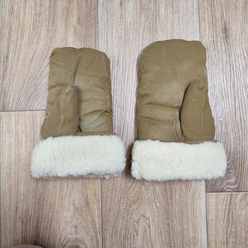 Рукавицы мех - овчина