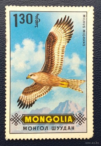 Монголия.1970.Орлы (1 марка, чистая)