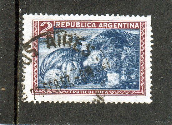 Аргентина.Ми-428.Фрукты.Серия:Продукты страны.1949.
