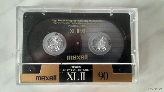 Хромовая аудиокассета Maxell XLII 90 (90 минут)