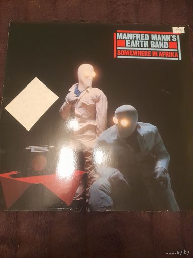 MANFRED MANN'S EARTH BAND  "SOMEWHERE IN AFRICA" 1982 GERMANY BRONZE 205077  -NM-