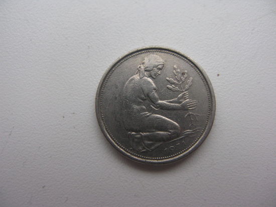 ФРГ 50 пфеннигов 1971 J