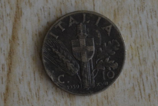 Италия 10 чентезимо 1939