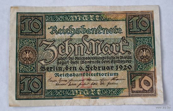 1920 год Германия 10