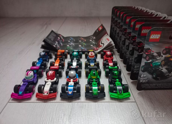 Formula 1 Lego модели фигурки