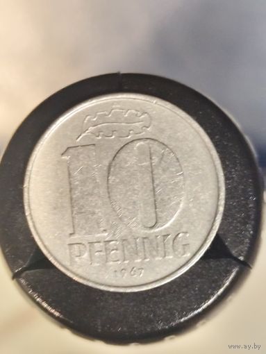 Германия ГДР 10 пфеннигов 1967