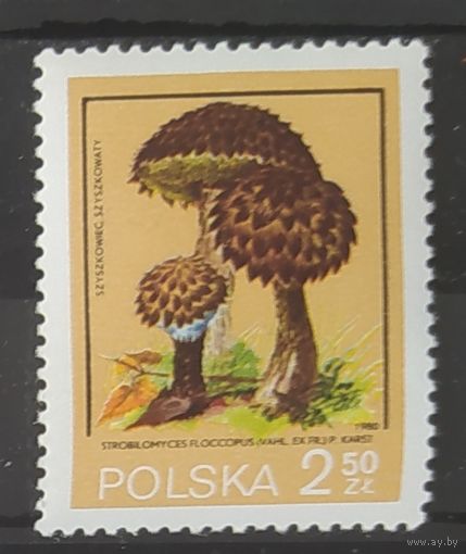 Польша 1980 грибы 1 из 6.