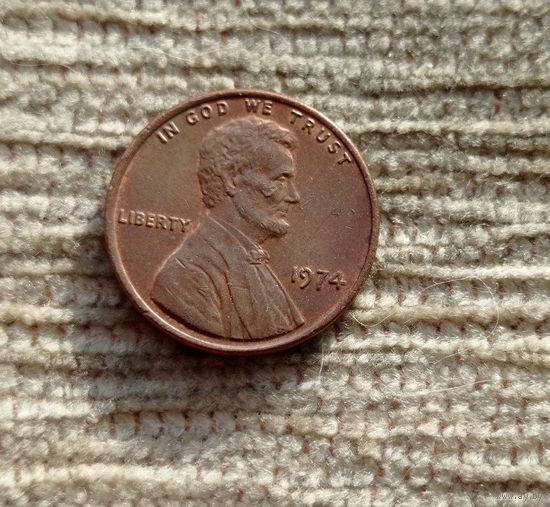 Werty71 США 1 цент 1974