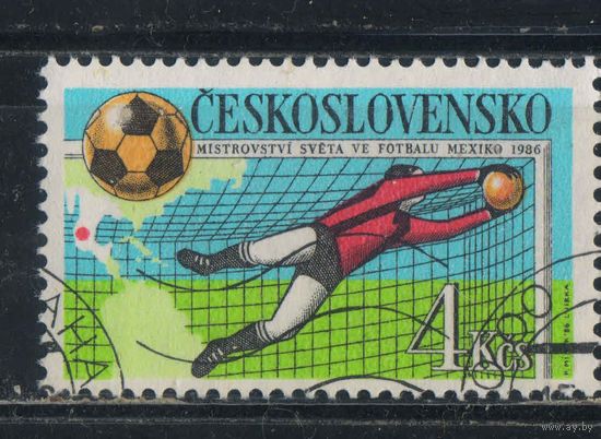 Чехословакия ЧССР 1986 XIII Чемпионат мира по футболу в Мексике #2862