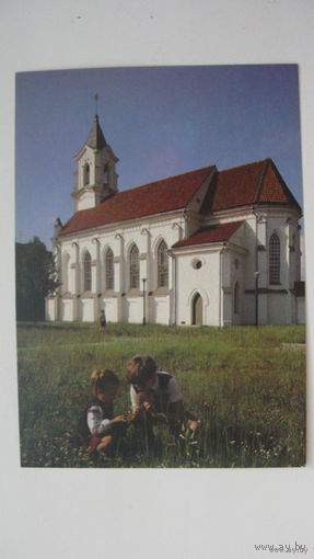 Минск  1993г     костёл