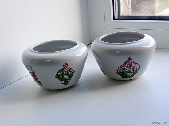 Плафоны от люстры (бра),фарфор,ссср