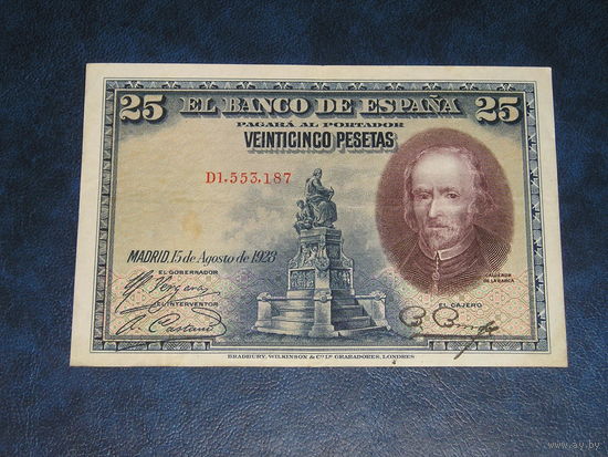 Испания, 25 Песет 1928