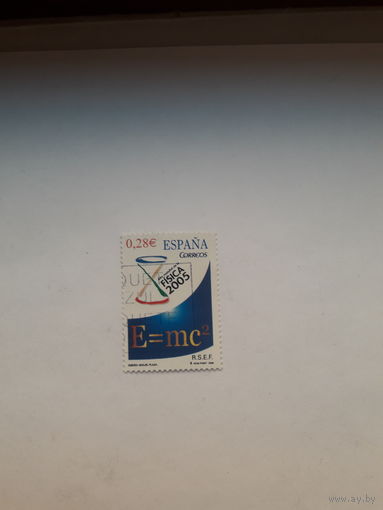 Марки Испания  (Лауреат Нобелевской премии по физике А Эйнштейн 1921)