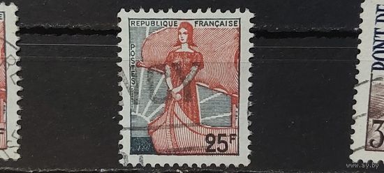 РАСПРОДАЖА ФРАНЦИЯ 1959г. Полная серия. Гаш.