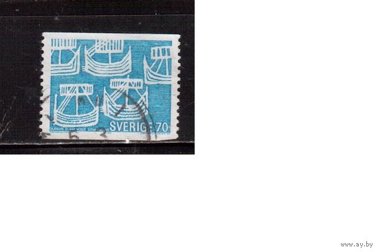 Швеция-1969(Мих.630) , гаш.  ,   лодки