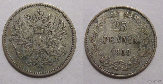25 пенни 1908