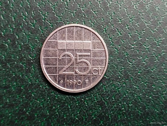 25 центов Нидерланды.