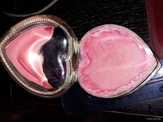 "ШКАТУЛКА Коробочка сердечко, сердце, металл Европа