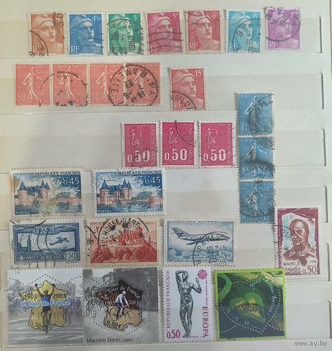 Франция. Сборка марок
