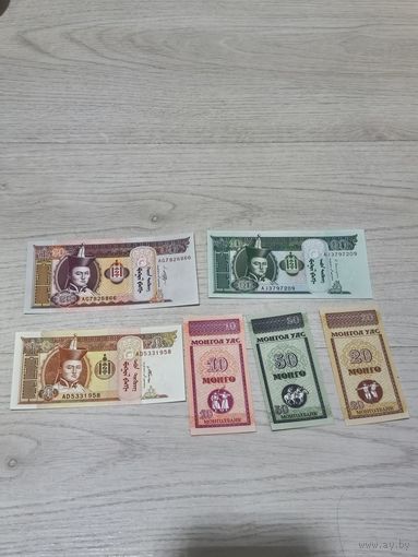 Банкноты Монголии, с Рубля