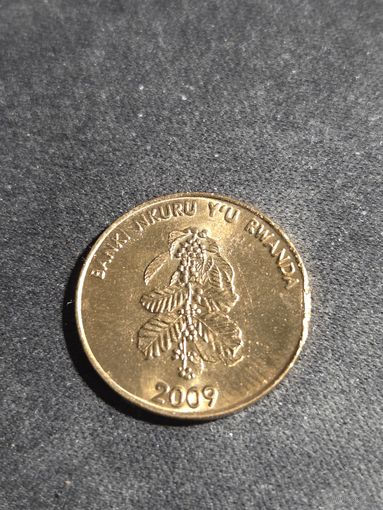 Руанда 5 франков 2009 Unc #2