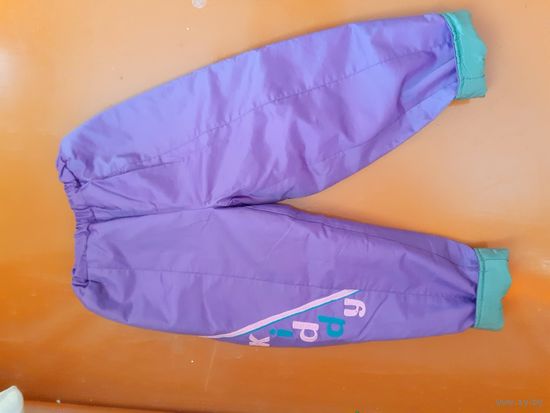 Брюки детские на утеплители