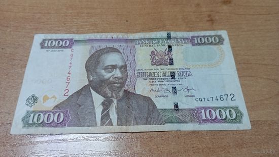 1000 шиллингов 2010 года Кении **7474672
