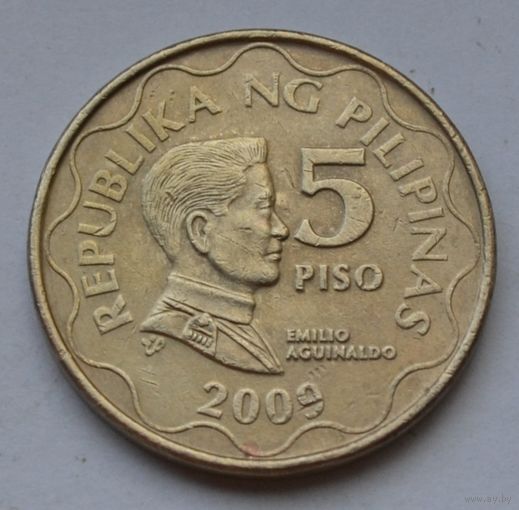 Филиппины, 5 писо 2009 г.