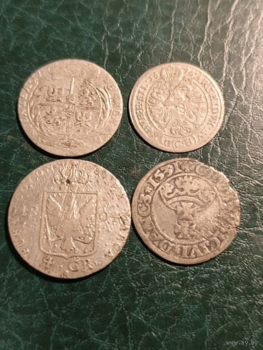 Пруссия 4шт