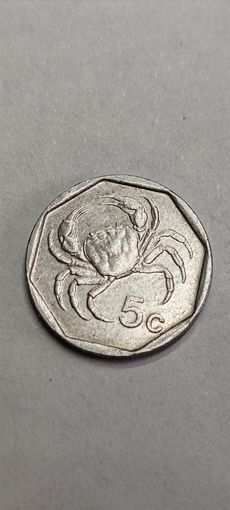 Мальта 5 цент 1995