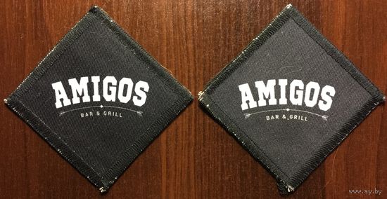 Подставка под пиво "Amigos" /Россия/