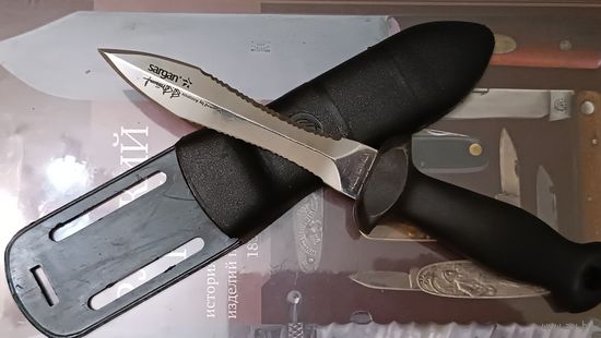 Нож дайвера, стропорез, Россия.