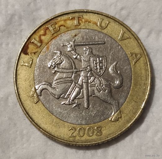 Литва 2 лита, 2008 (14-17-5)